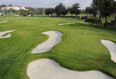 The 10th hole at Riviera Country Club