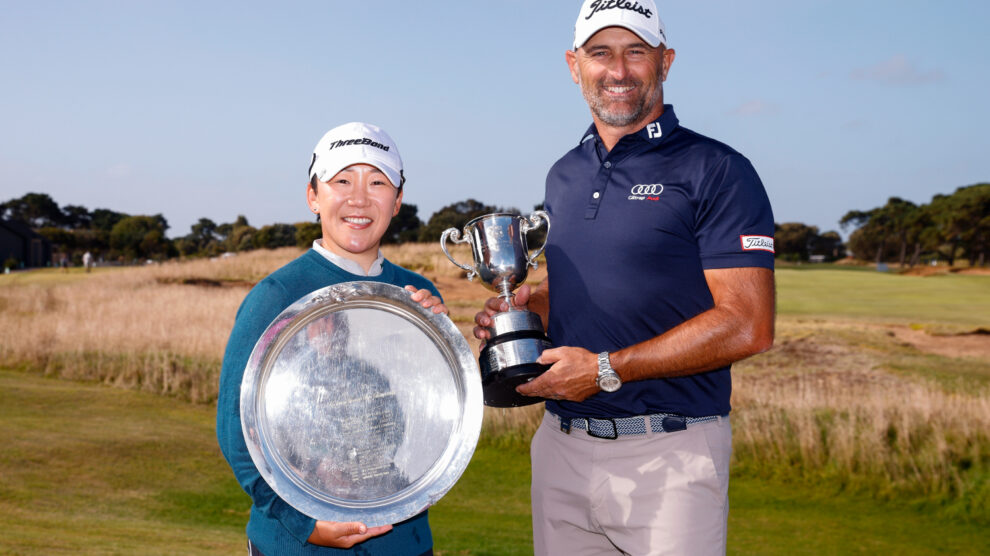 A picture of Jiyai Shin and Michael Hendry