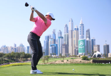 A picture of golfer Rory McIlroy