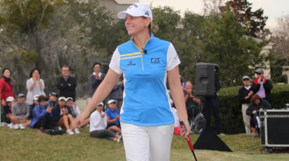 A photo of Annika Sorenstam