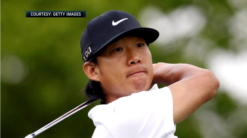 A photo of Anthony Kim