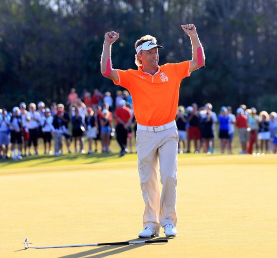 A photo of golfer Bernhard Langer