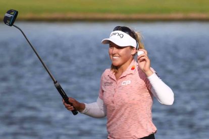 A photo of golfer Brooke Henderson