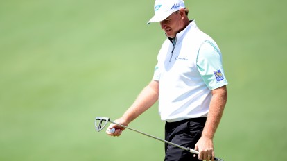 A photo of golfer Ernie Els