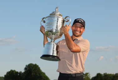 A photo of Xander Schauffele