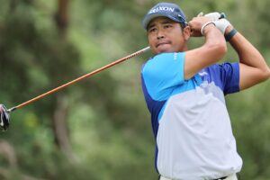 A photo of golfer Hideki Matsuyama