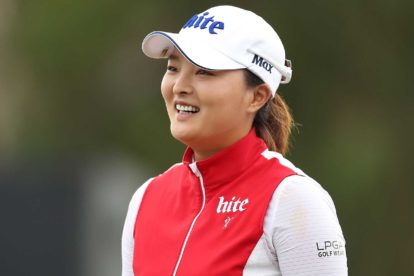 A photo of golfer Jin Young Ko