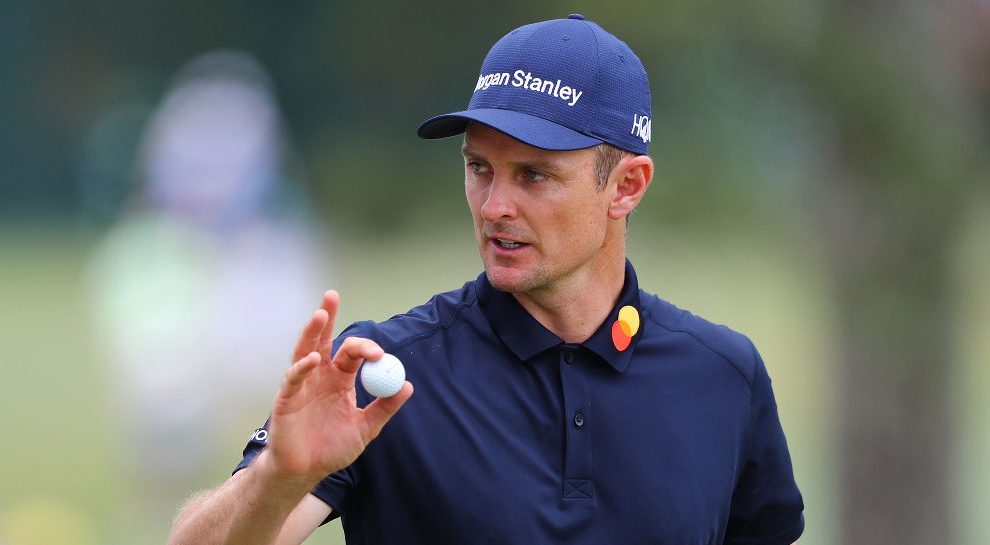 A photo of golfer Justin Rose