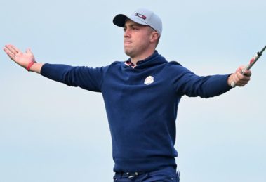 A photo of golfer Justin Thomas