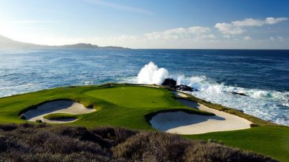 The 7th hole at Pebble Beach Golf Links