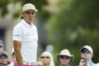 A photo of golfer Rickie Fowler