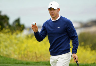 A picture of golfer Rory McIlroy