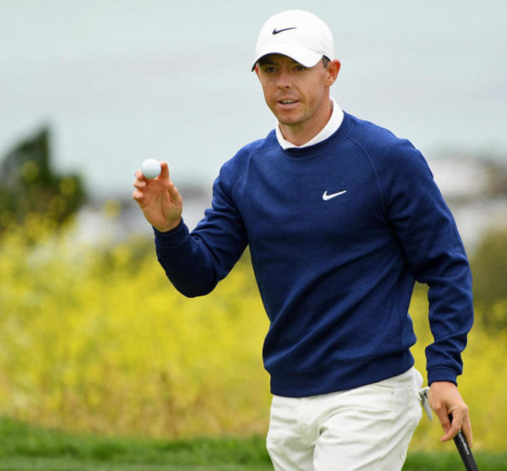 A picture of golfer Rory McIlroy