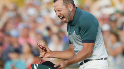 A photo of golfer Sergio Garcia