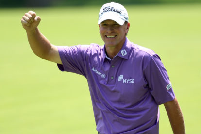 A photo of golfer Steve Stricker