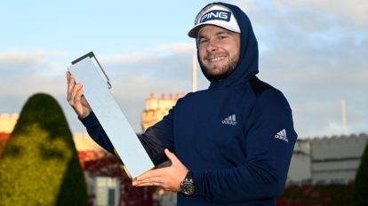 A photo of golfer Tyrrell Hatton