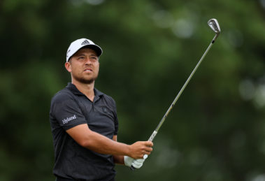 A photo of golfer Xander Schauffele