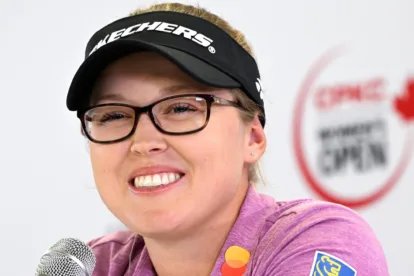 A photo of Brooke Henderson